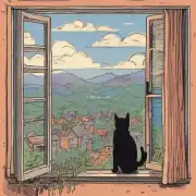 如果你打开窗子让一只猫出去看看世界会怎样发生？