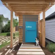 如何在户外搭建一个适合宠物使用的厕所区？