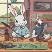 兔子是如何进行剪毛操作？