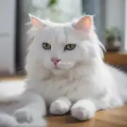 为什么我家有一只会发出沙哑声音的白毛球猫？