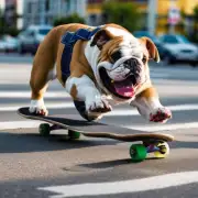 恶霸狗是如何在街头溜冰的?