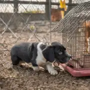 如何在训练过程中惩罚狗的消极使用笼子?