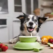 狗狗在吃酸奶时有什么特殊的姿势或动作?