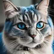 蓝色的颜色如何影响猫的行为?