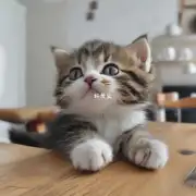 小猫多久黏着桌子?