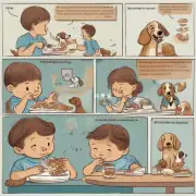 如何用一些科学知识来解释为什么给小狗吃饭对心理的影响?