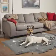 如何帮助狗清理沙发上的污垢?