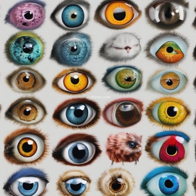 眼睛颜色和动物物种有何关联性吗？