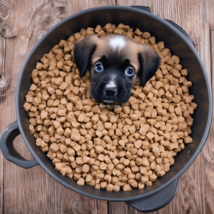 小狗多大了可以吃狗粮？