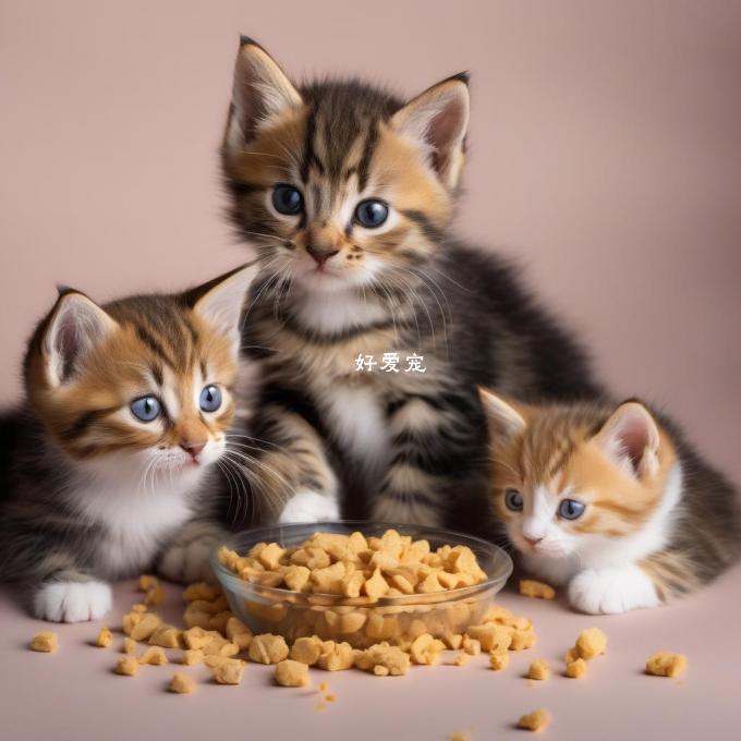 如何判断幼猫是否已经吃饱了以及什么时候停止喂食它们的食物？
