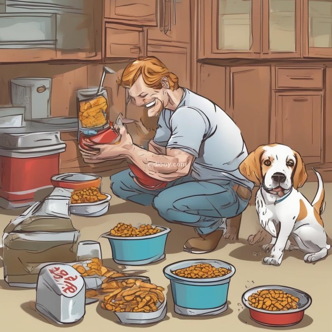 当你给狗狗喂食的时候它是不是更愿意吃软硬食品都一样？