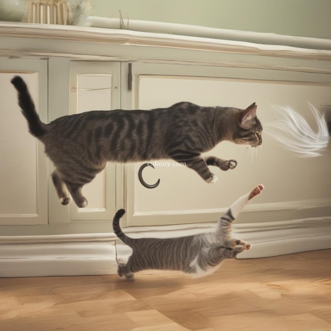 一只猫如何抓住一个移动的对象？