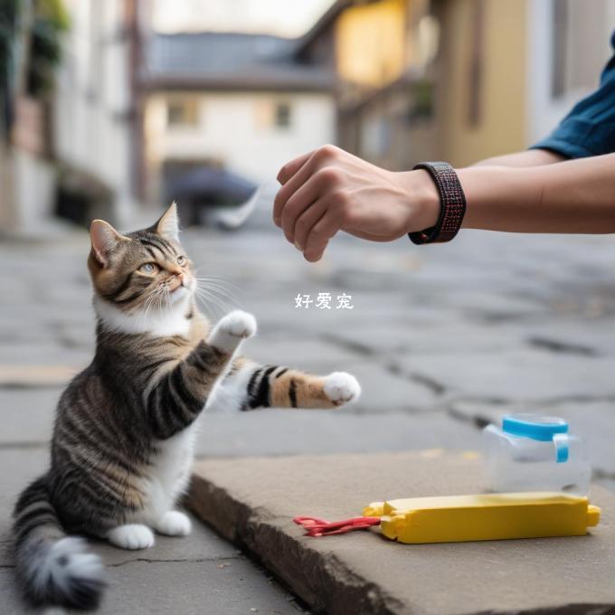 如何在没有专业设备的情况下训练你的宠物猫学会一些简单的命令如坐下握手等？