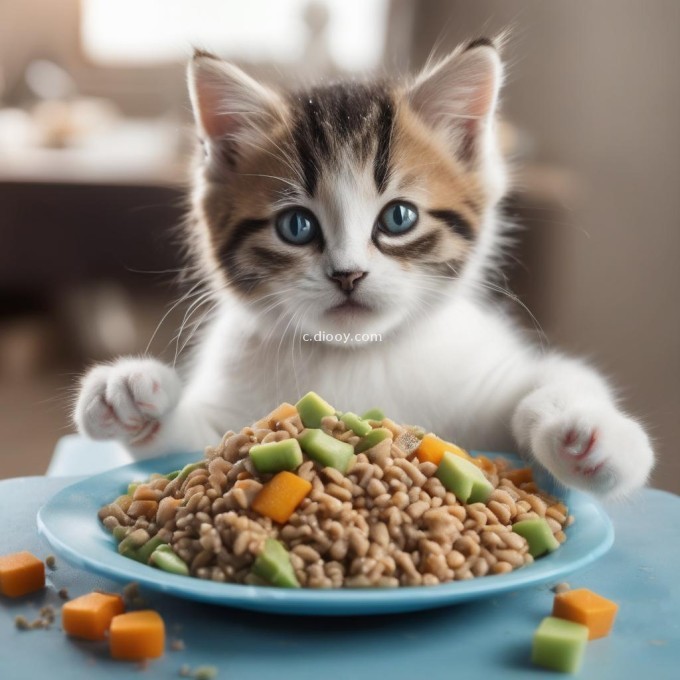 对于一只幼年猫来说它们何时开始吃固体食品比较合适？