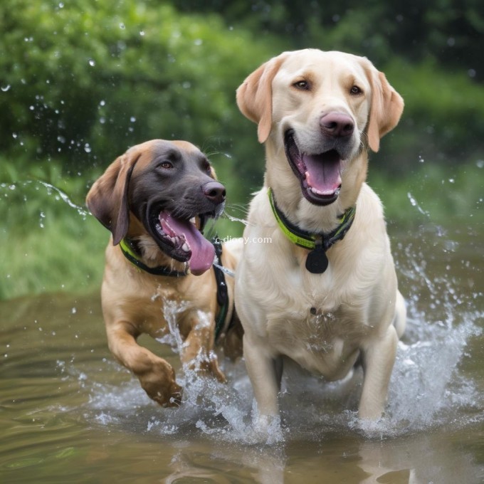 为什么我们家的拉布拉多猎犬特别喜欢玩水还会用舌头去弄湿主人的衣服？