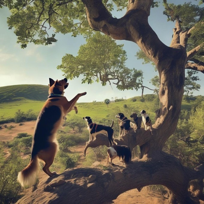 为什么有些狗不能站在树上而其他一些可以呢？
