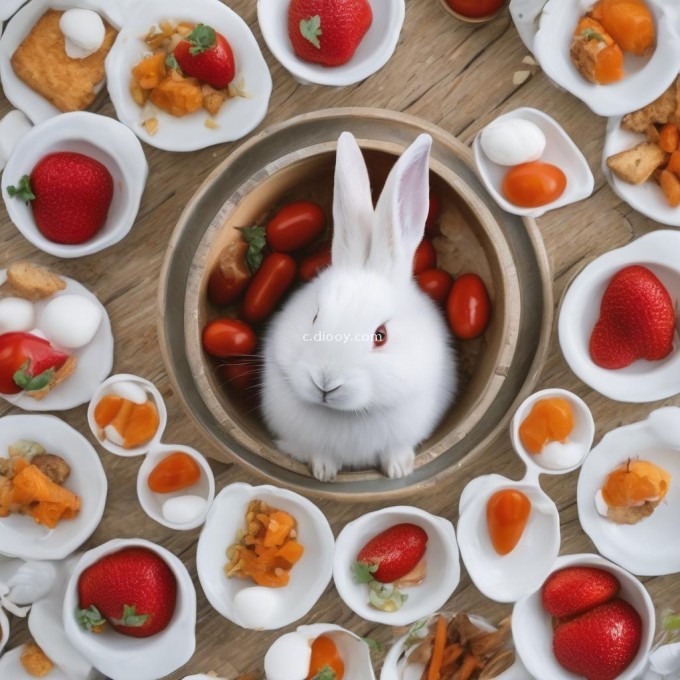 那么这只小白兔大概需要摄取多少食物？