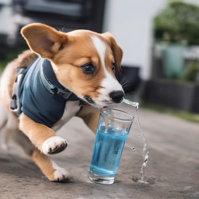 如果你有一只不愿意喝水的小狗怎么办呢？
