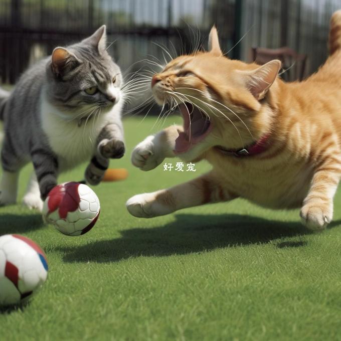 你知道吗？有时候猫咪也会像狗一样追逐着球玩你有没有注意到过这种场景？