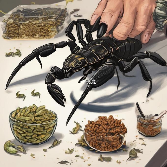 如何正确地喂食宠物蝎子？