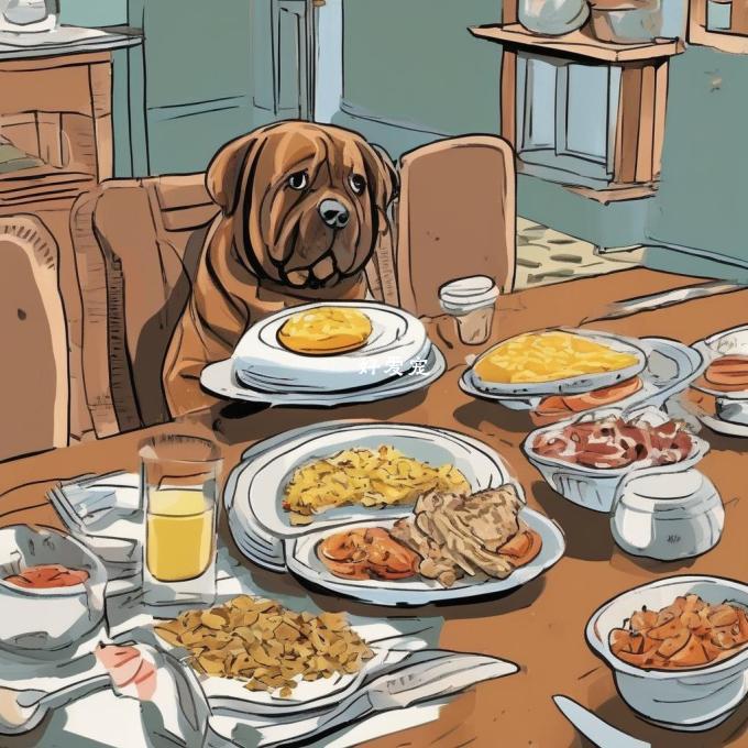 如果你在早餐时给狗狗吃了一份比他正常食量多一倍的食物会发生什么?