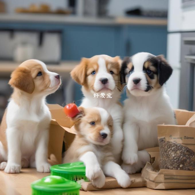 对于三个月大的幼犬而言它们应该如何处理食物浪费和剩余物的问题呢?