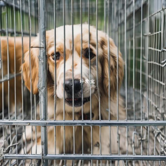 如何在训练过程中防止狗破坏笼子的行为?
