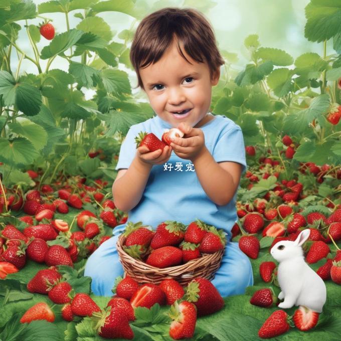 小兔子吃多少颗草莓?