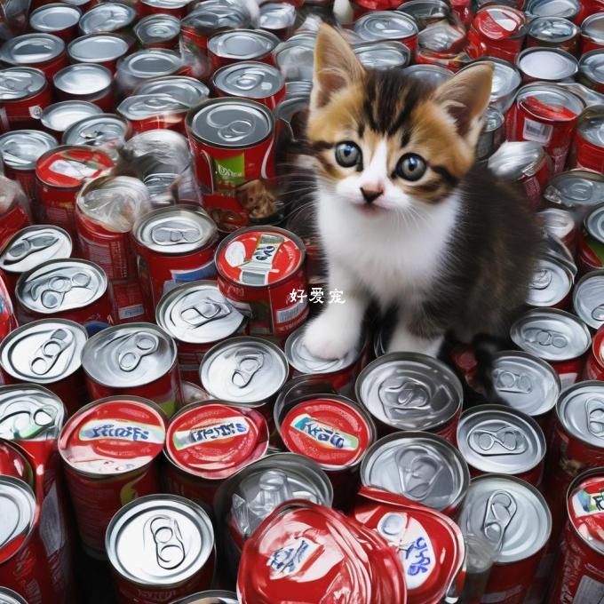 小猫吃罐头多少个?